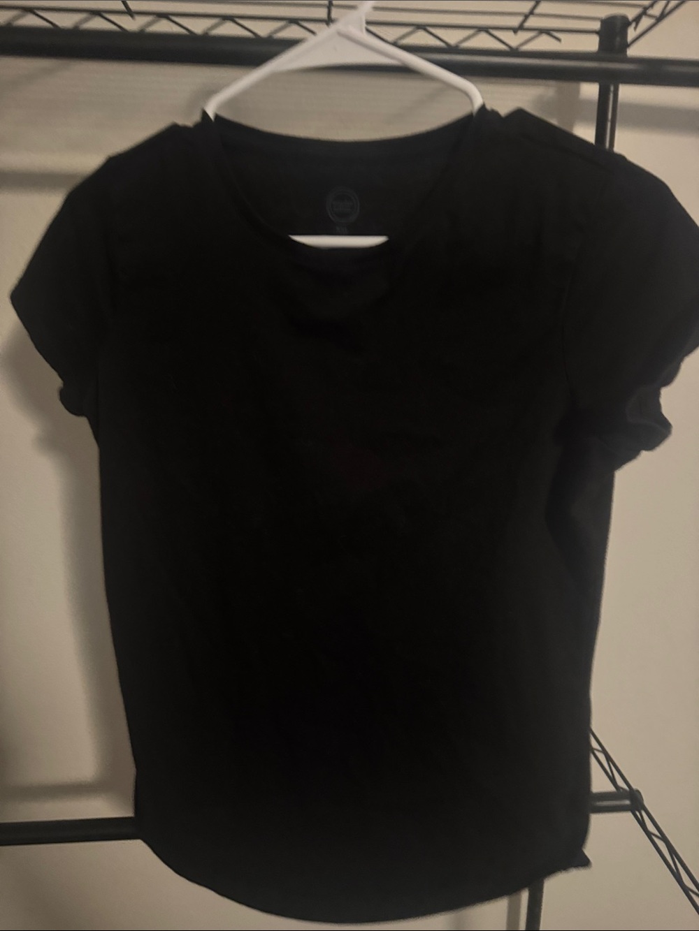 wonder nation Black Short Sleeve Crewneck Tee